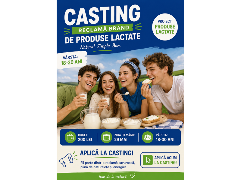 CASTING FIGURAȚIE SIMPLĂ 